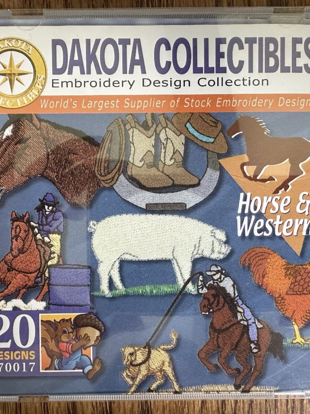 Dakota Collectibles Eagles Embroidery Design Collection Cd-Rom 20 Designs